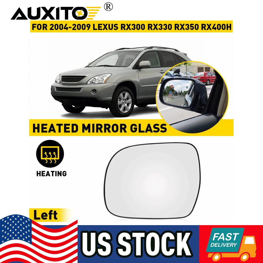 Driver Side Mirror Glass for Lexus ES300 ES330 GS300 GS400 GS430