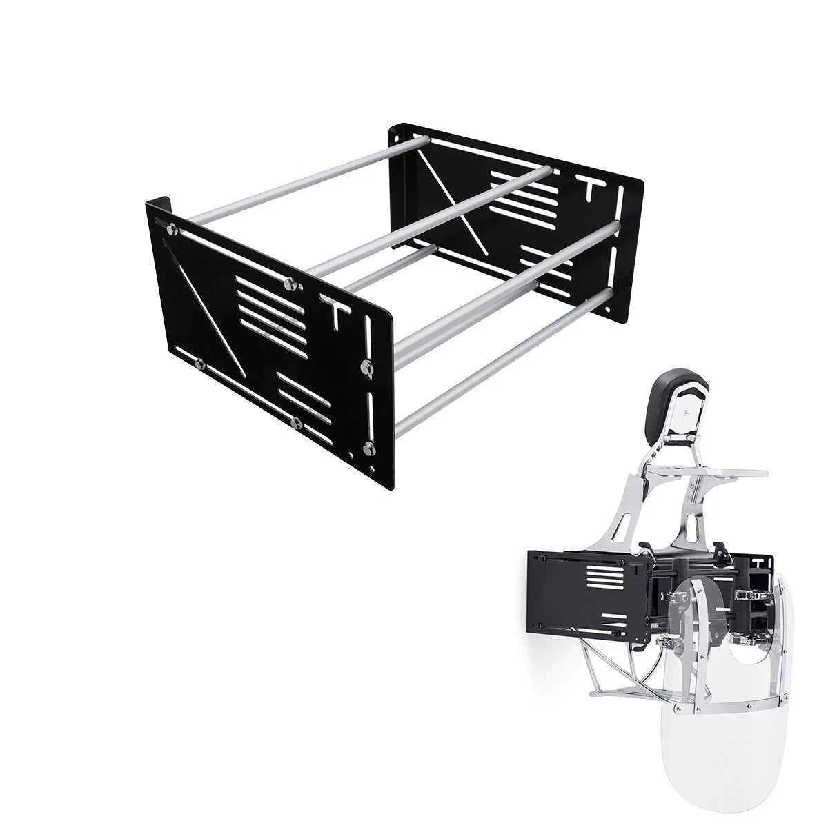 Wall Mount Storage Rack for Harley Electra Glide (2014–2023)