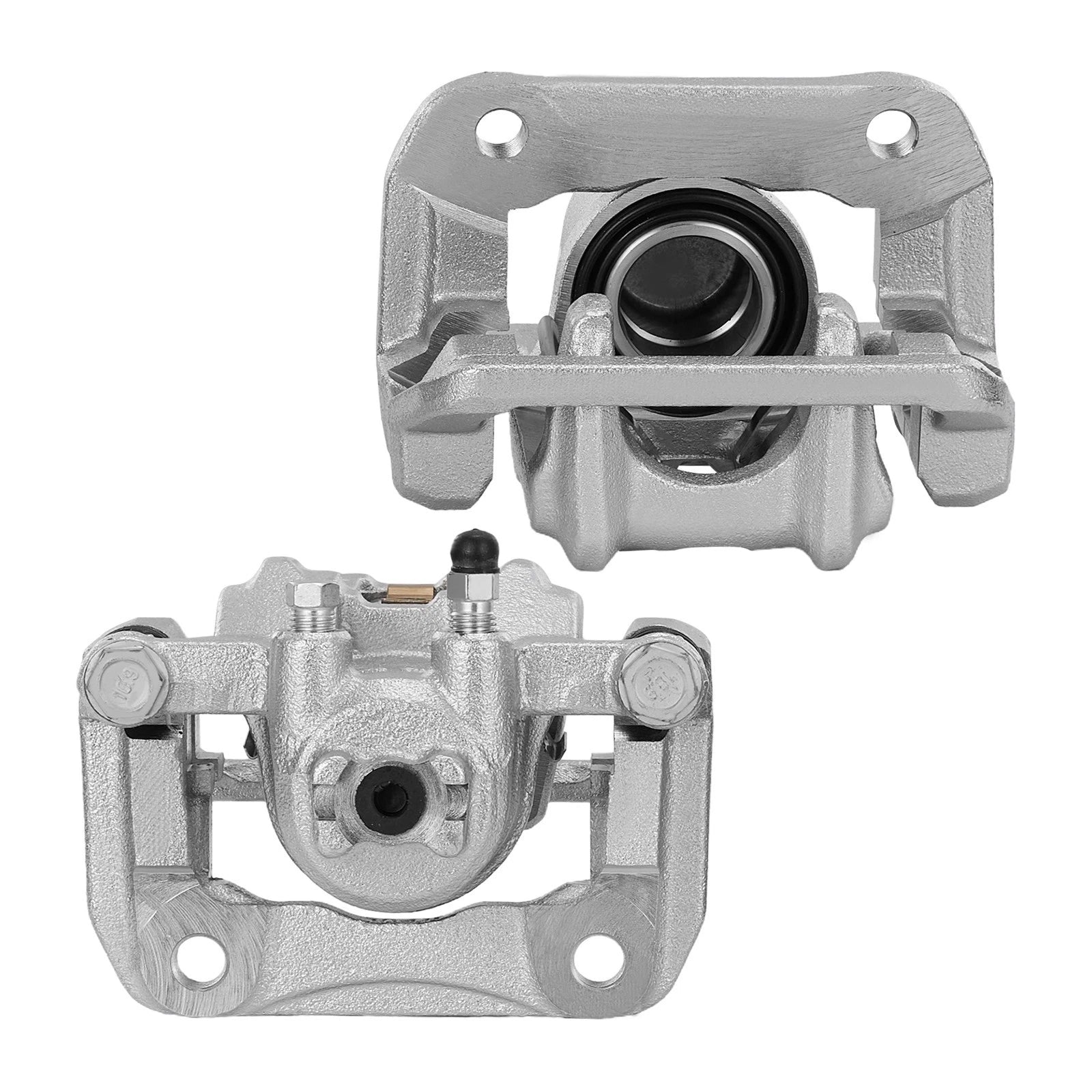 2 Rear Left Right Brake Calipers with Bracket for 2007-2012 Acura RDX 2.3L