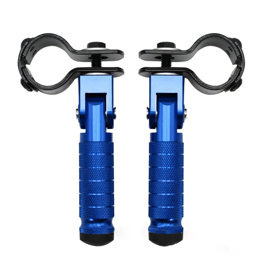 Universal Motorcycle Rearsets Footrest Pegs for Bike (Fits Various Models)