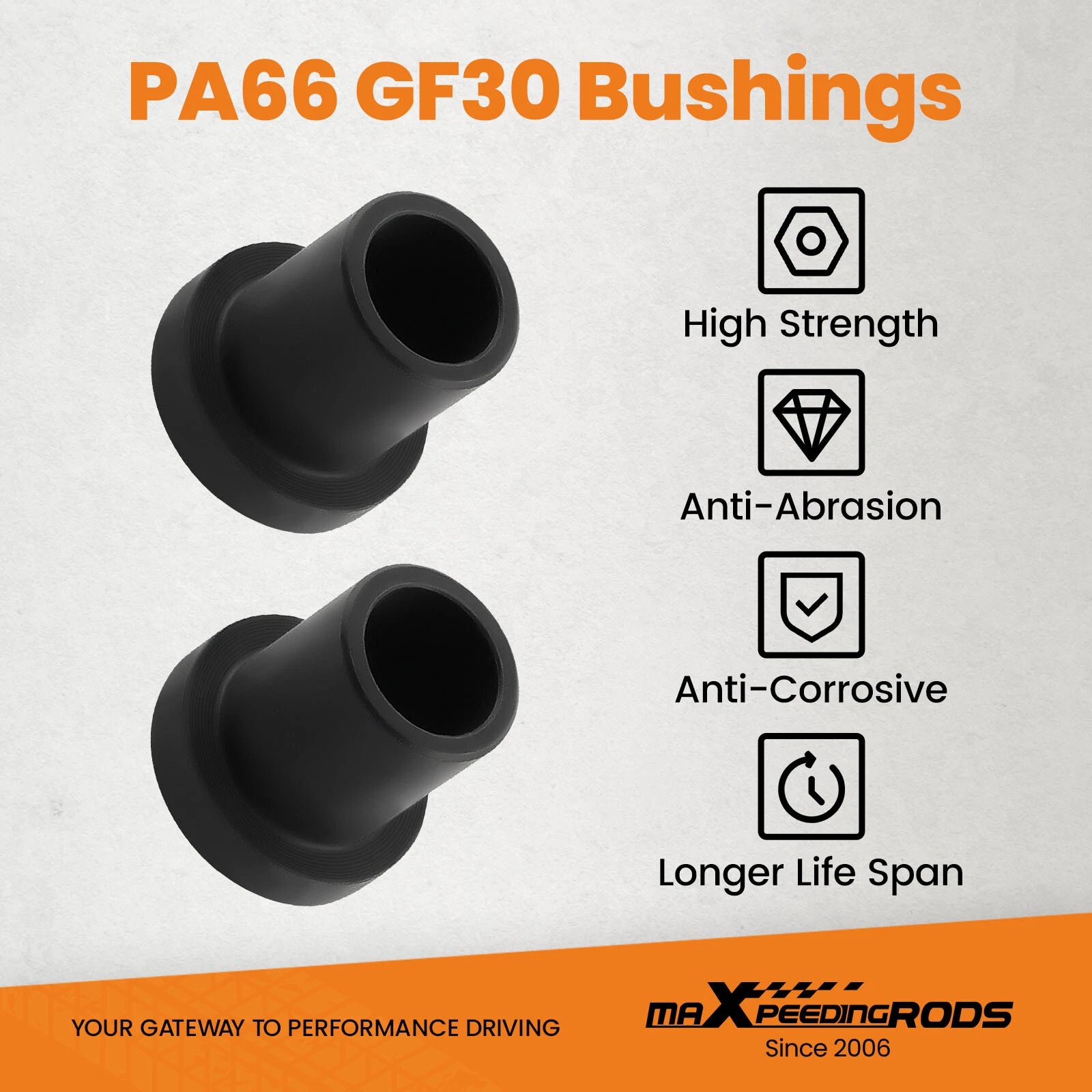 A-Arm Bushings Rebuild Kit for Polaris Ranger XP 800/900 Diesel (2010–2014)