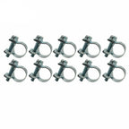 30 Pcs 1/4" Fuel Injection Gas Line Hose Clamps for (US)