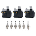 Ignition Coil and Spark Plug for Mitsubishi Diamante 3.0L V6 (1992–1995)