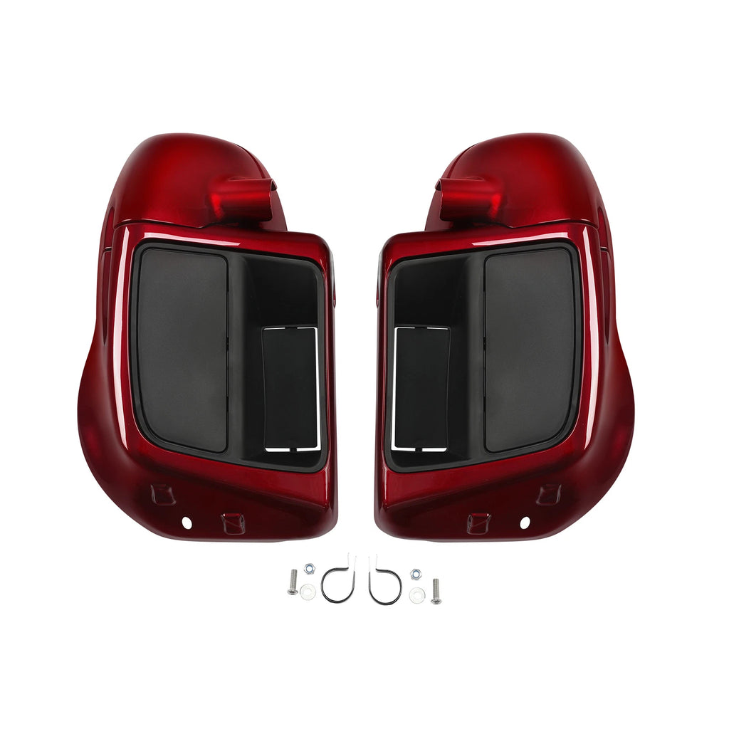 Lower Vented Leg Fairing for Harley Electra Glide (2014–2024) Velocity Red Sunglo