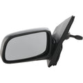 Manual Remote Mirror for Toyota Echo (2000–2005) Driver Side Textured Black