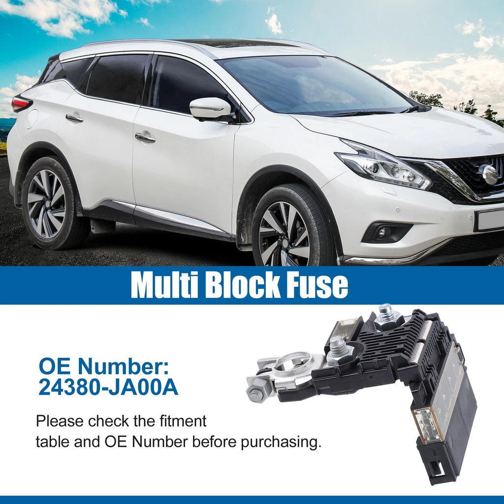 Set of 1 Car Fuse Socket Holder for Nissan Altima Maxima (2002–2018) 24380-JA00A