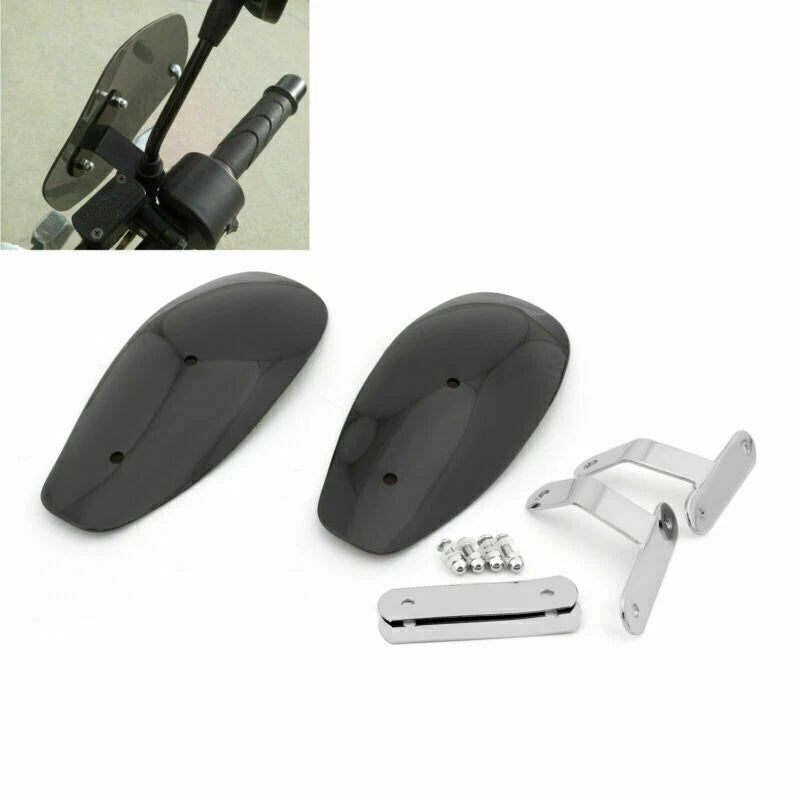 Motor Hand Guard Cold Wind Deflector Shield for Harley Softail Sportster (883–1200)