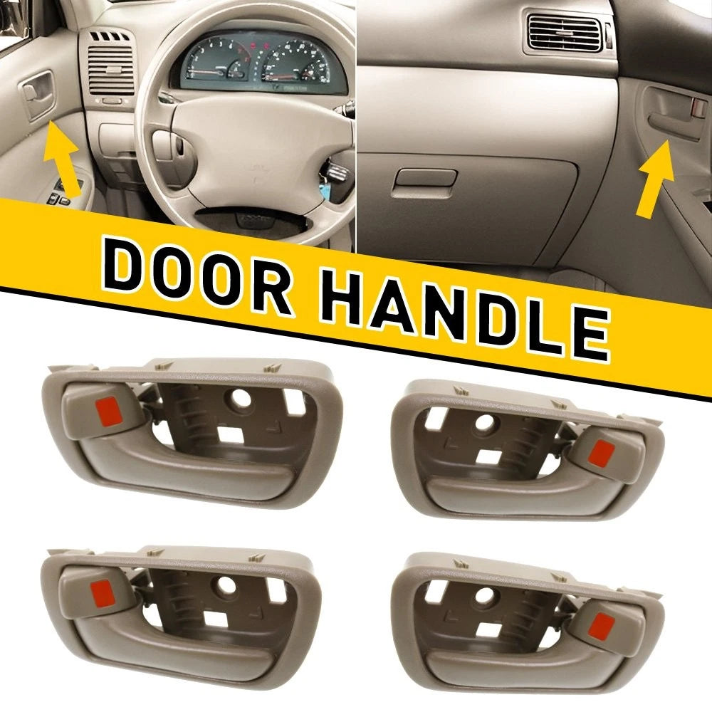 Set of 4 Car Interior Pull Door Handles for Toyota Camry (2002–2006)