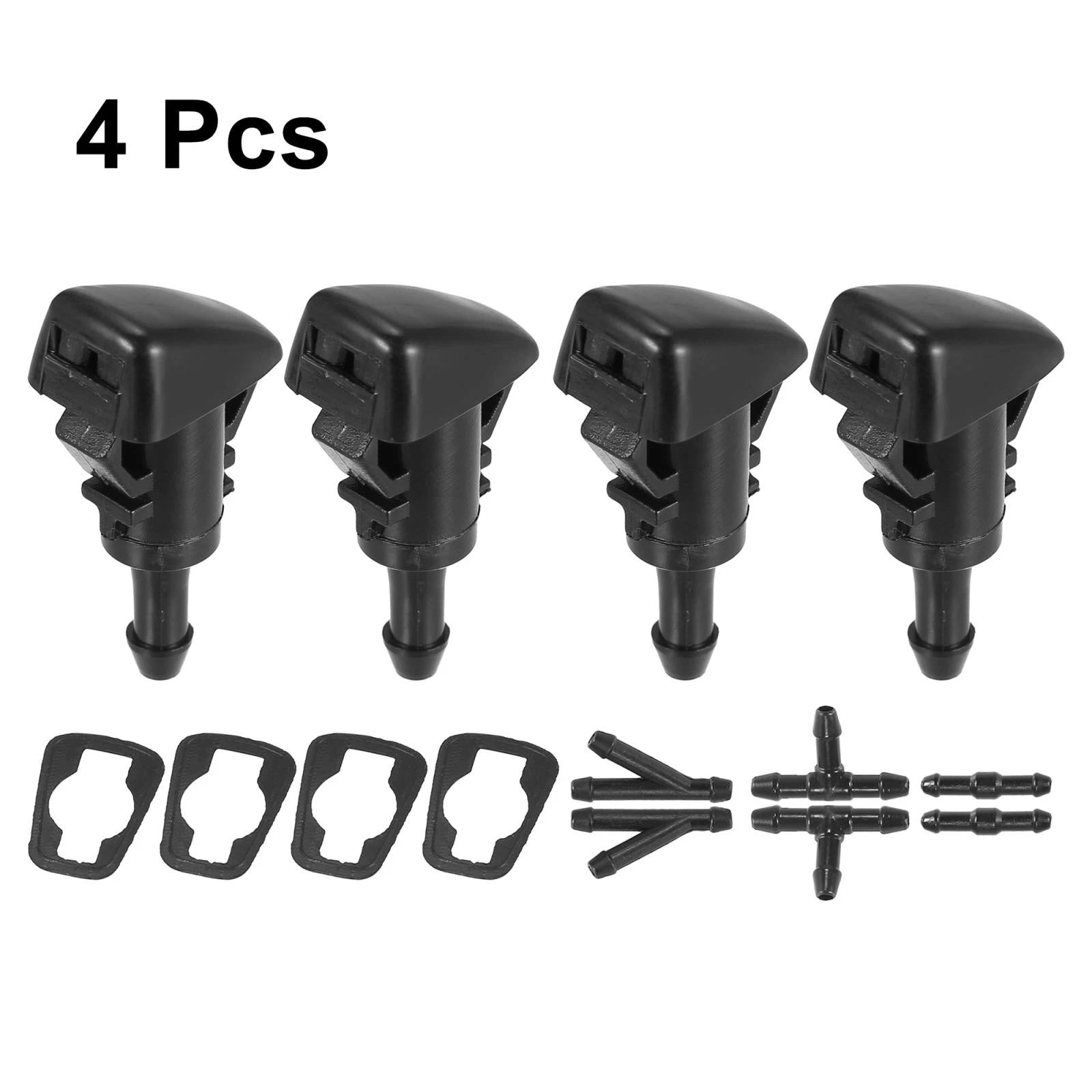Set of 4 Windshield Washer Nozzles for Mitsubishi Eclipse (2006–2012) 47185