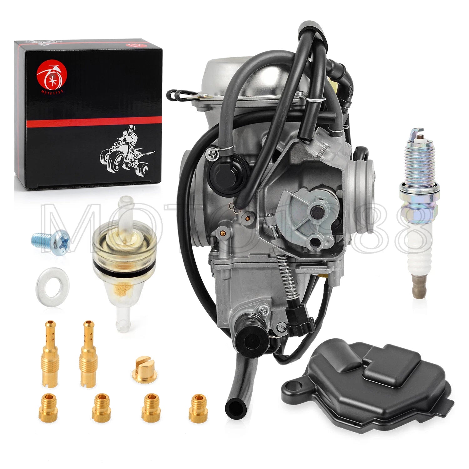 Carburetor & Insulator Intake Boot for Honda Foreman 500 TRX500 (2005–2016)
