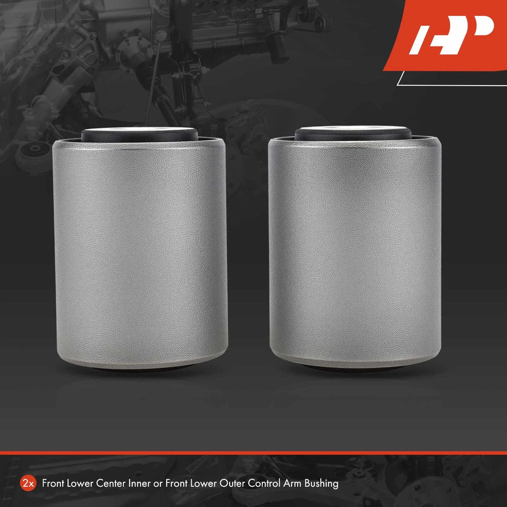 2X Front Lower Control Arm Bushing Kit for Jeep Grand Cherokee (1999-2021)