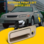 Outside Door Handle for Toyota Camry (1997-2001) Beige Left Driver Side