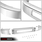 Chrome Front Bumper Face Bar for Ford E-150 E-250 E-350 E-450 (2008–2019)