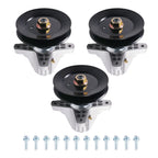 3X Mandrel for MTD Z5650 Cub Cadet ZT1-50 ZT2-50 (618-09256, 618P09256)