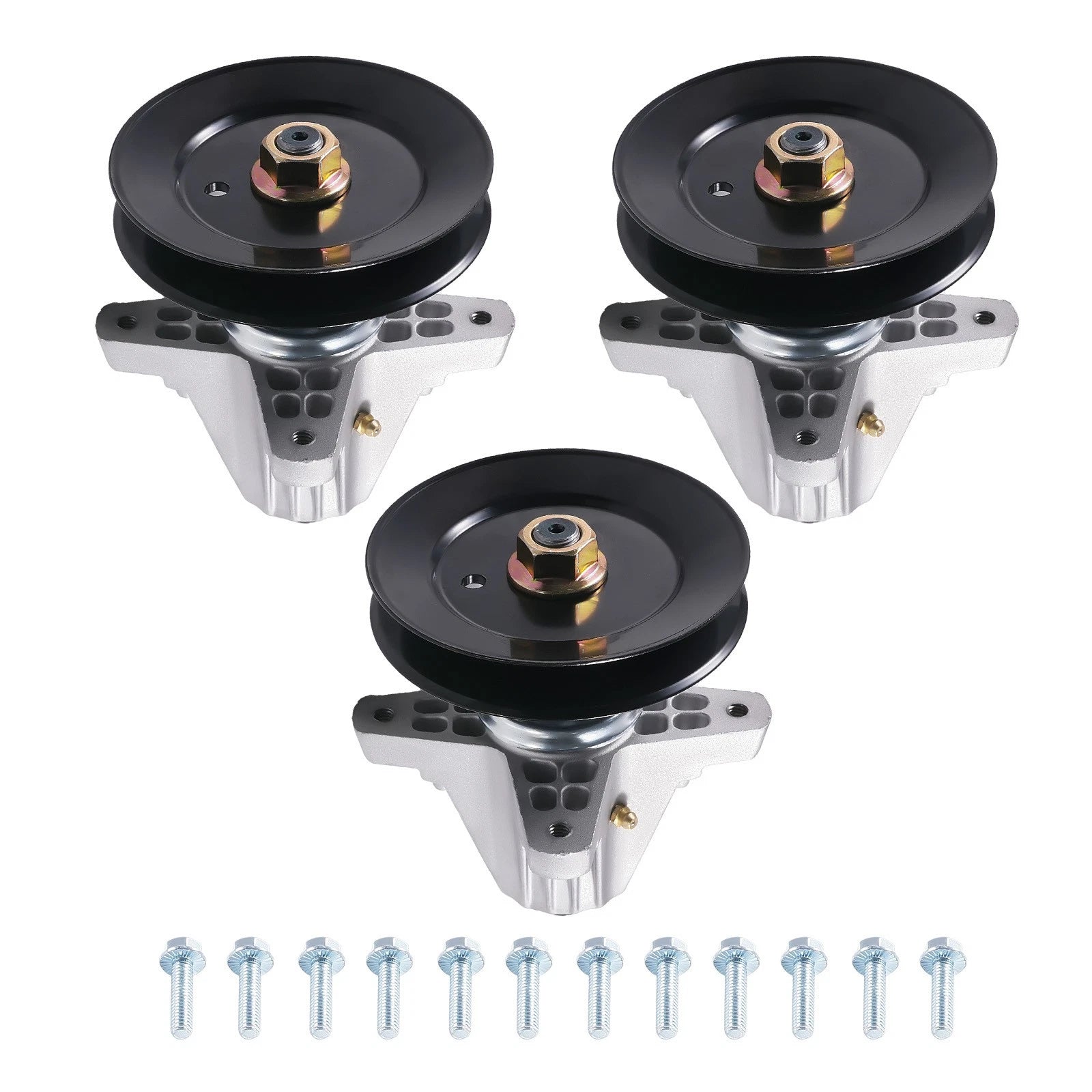 3X Mandrel for MTD Z5650 Cub Cadet ZT1-50 ZT2-50 (618-09256, 618P09256)