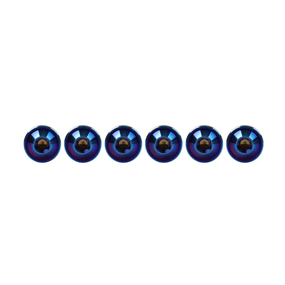 6 x M5x25mm Alloy Torx Head Screws for Bike Motorcycle