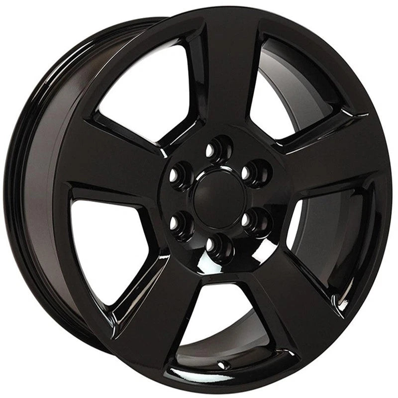 Gloss Black Wheel 20 Inch for 2003–2014 GMC Savana 1500
