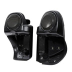 Lower Vented Fairing Speaker Pod for CVO Street Road Glide (2014–2024) Black Denim