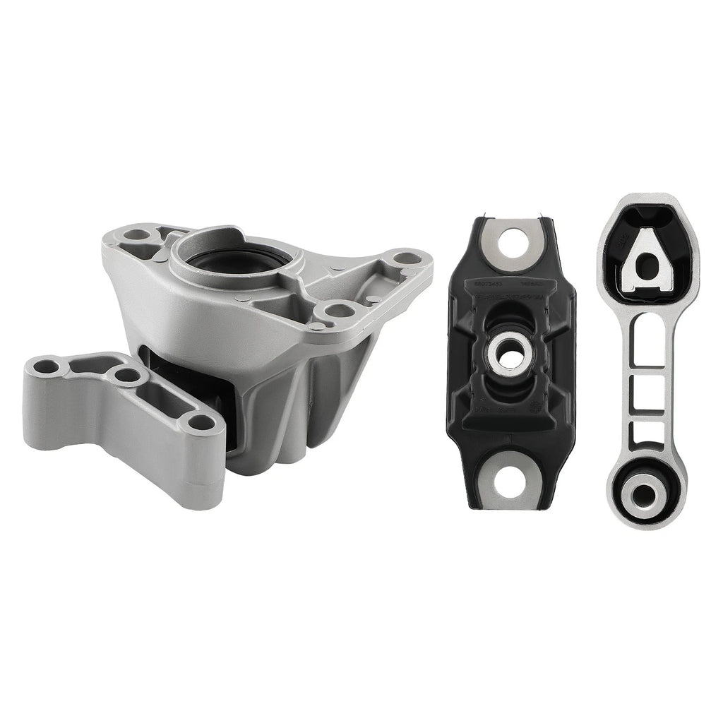3pcs Engine Motor & Trans Mount Kit for Fiat 500 (2012–2018)