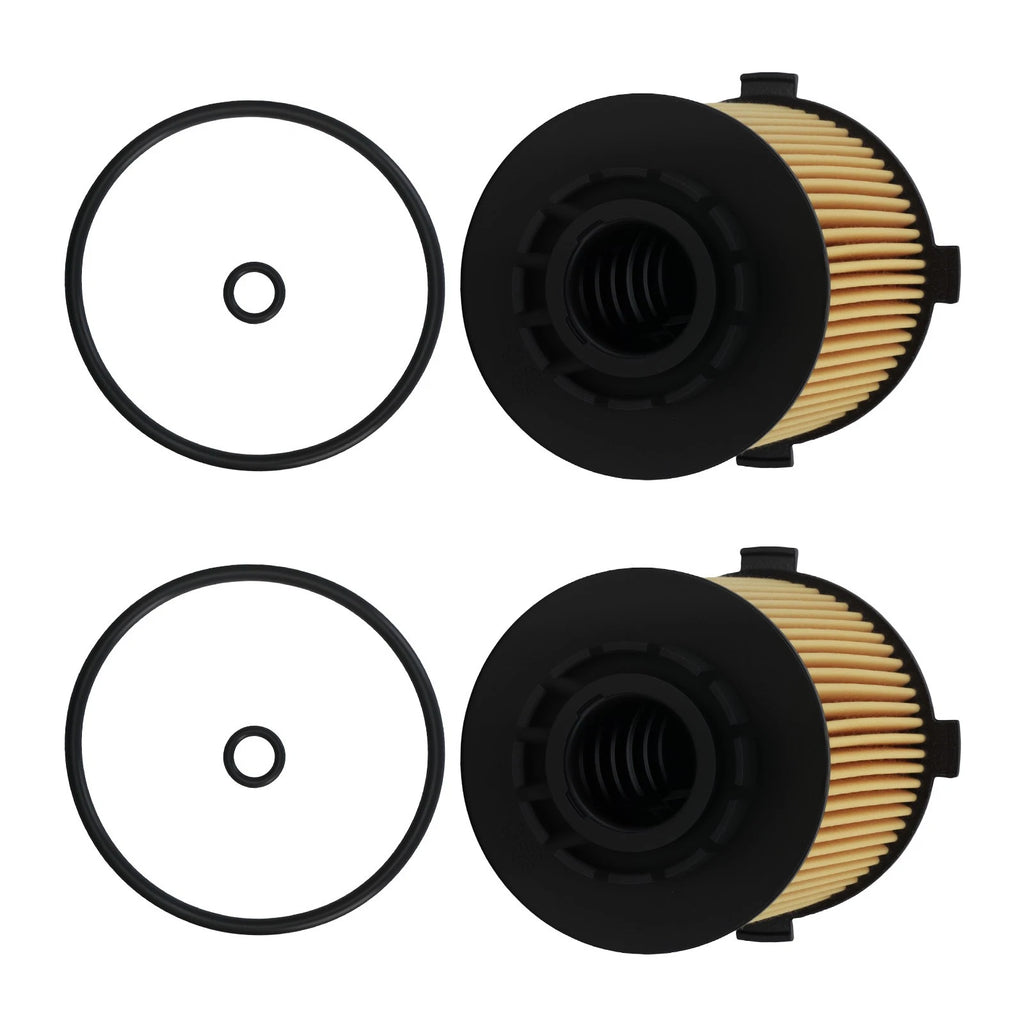 2X Oil Filter Module for Volvo S60 V60 XC60 (2015–2023) HU8014z 22432212 OX1075D