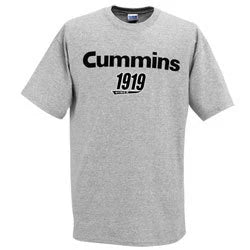 2XL Cummins Diesel Gray Short Sleeve Tee Shirt for Diesel Gear