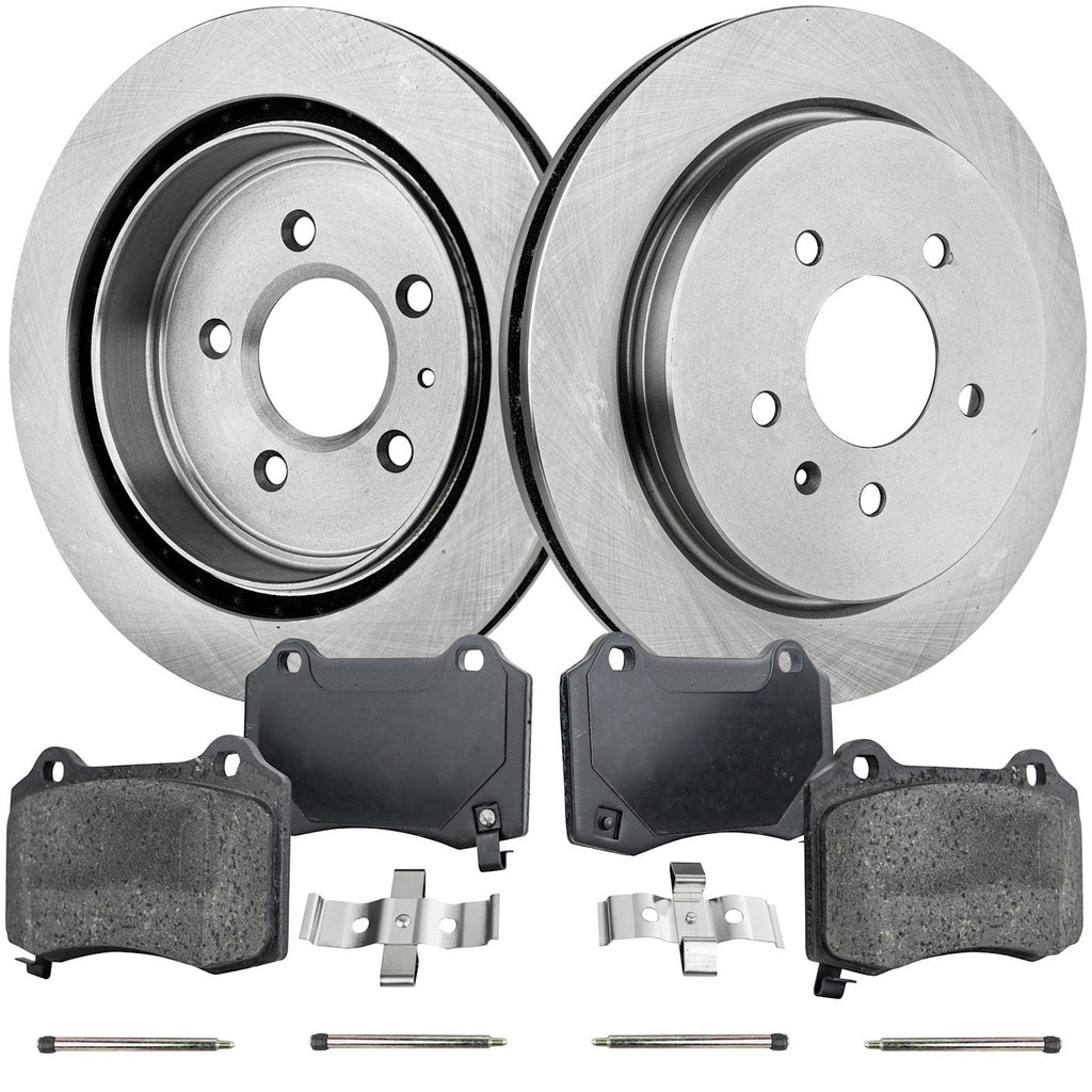 Brake Disc Rotors and Pads Kit for Cadillac STS (2005–2011)