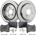 Brake Disc Rotors and Pads Kit for Cadillac STS (2005–2011)