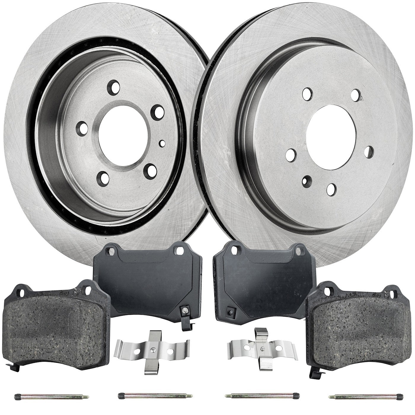 Brake Disc Rotors and Pads Kit for Cadillac STS (2005–2011)