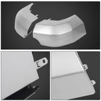 Set of 2 Rear Corner Bumper End Caps for Toyota FJ Cruiser (2007–2014) Silver
