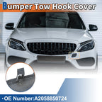 Tow Hook Cover for Mercedes-Benz A-Class (2019–2023) No.A2058850724 Tenorite Grey