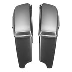 4" Stretched Hard Saddlebags for Harley Road Glide (2014–2024) Charcoal Pearl