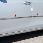 Luxury FX Chrome 1 Inch Accent Trim 4 Piece for Toyota Corolla (2014–2019)