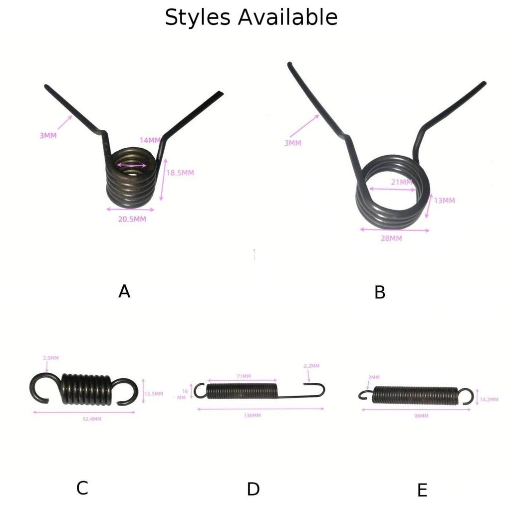 Tire Changer Torsion Spring for Heavy-Duty Applications (No Part Numbers)
