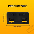 Front License Plate Mount Bracket for Chevy Silverado 2500 HD 3500 HD (2024–2025)