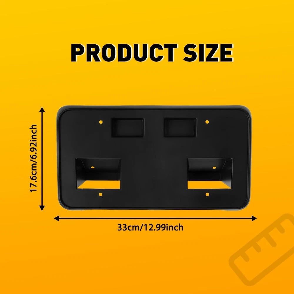 Front License Plate Mount Bracket for Chevy Silverado 2500 HD 3500 HD (2024–2025)