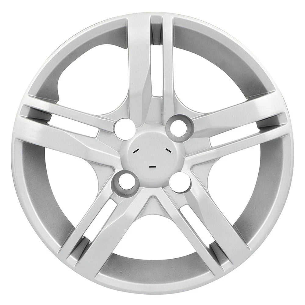Set of 4 Wheel Covers for R13 Tire & Rim (Silver)