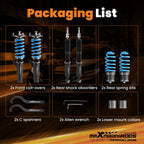 Coilovers 24-Way Adjustable Lowering Kit for Volkswagen Golf MK7 (2015–2019)