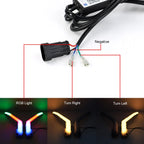 RGB Front Signature Turn Signal Light for Can Am Maverick X3 MAX (2017–2023)