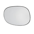 Heated Left Side Rear View Mirror Glass w/ Backing Plate for Peugeot