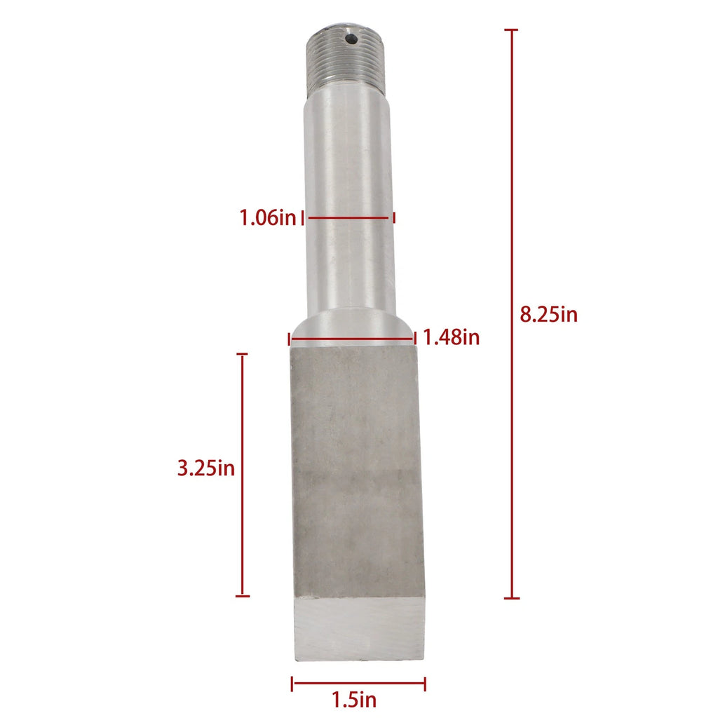Trailer Axle Spindle BT16 for 1-1/16" I.D. Bearings (Fit)