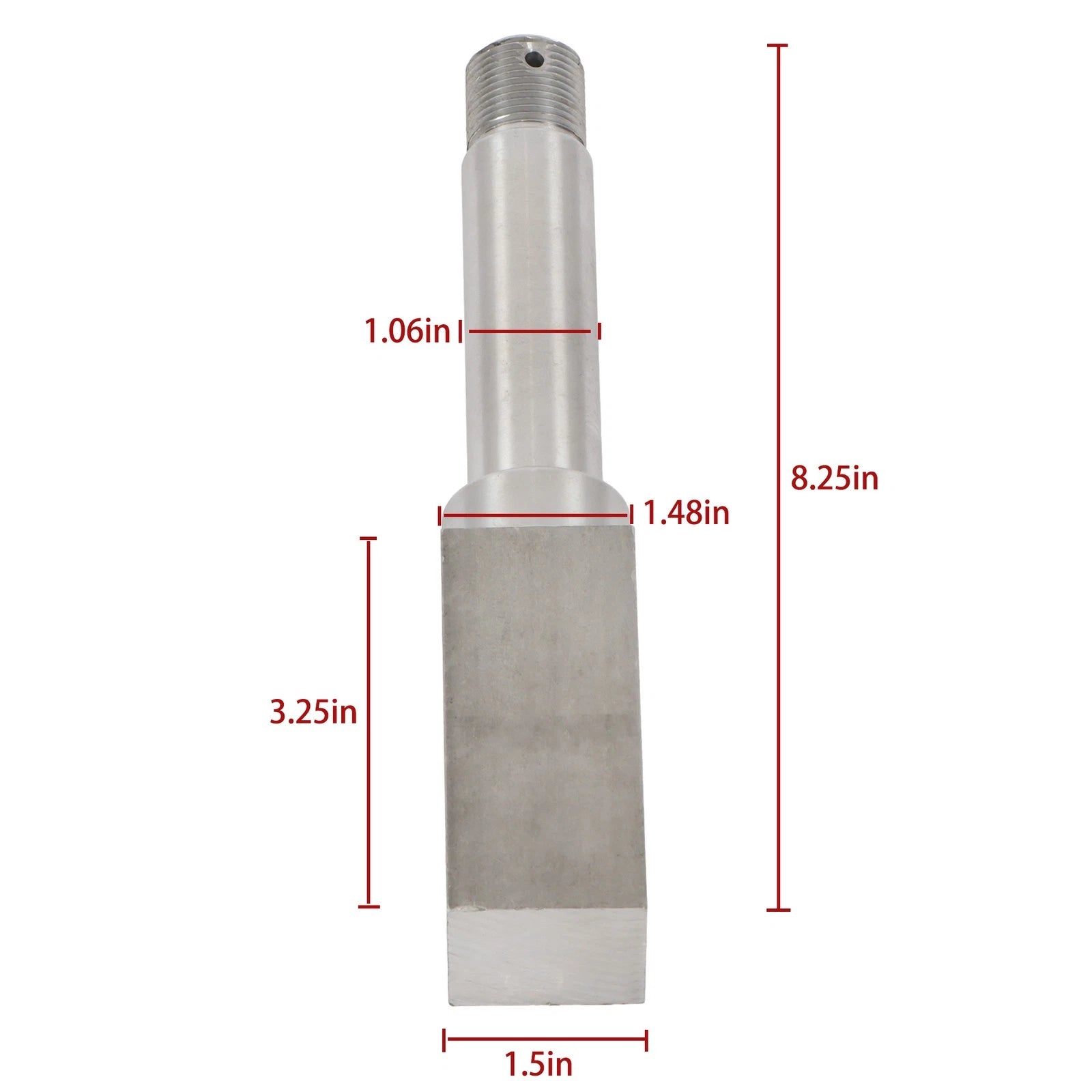 Trailer Axle Spindle BT16 for 1-1/16" I.D. Bearings (Fit)