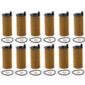 Set of 12 WIX Cartridge Lube Metal Free Filters for BMW F22 F30 G30