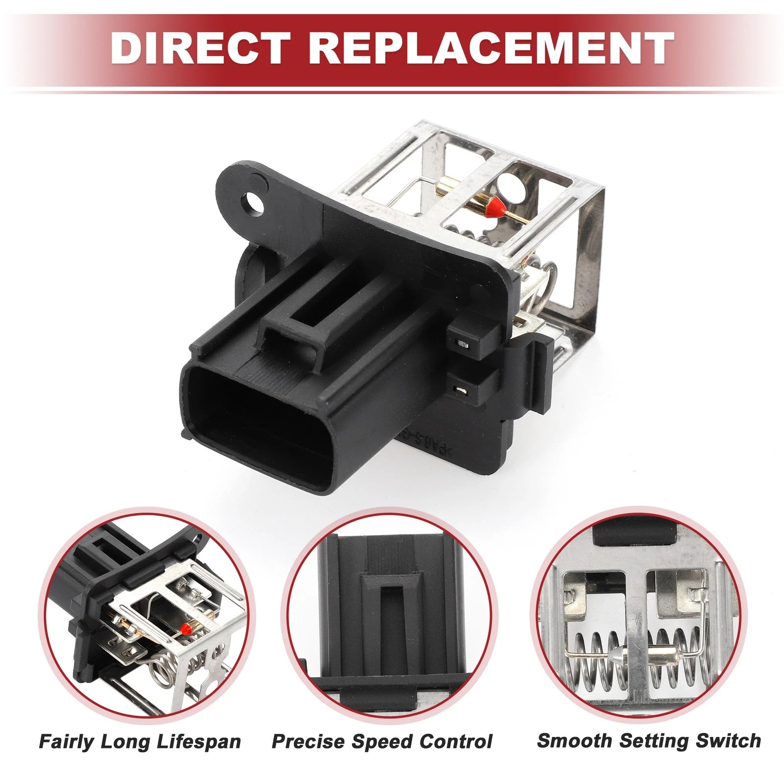 HVAC Blower Motor Resistor No. 8V518L603AA for Ford Fiesta (2015)
