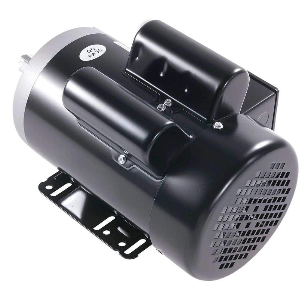 2HP Electric Motor 1725 RPM for Air Compressor (115V/230V, 143/5T Frame)