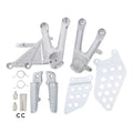 Foot Pegs Bracket Mounts for Honda CBR1000RR (2004–2007)