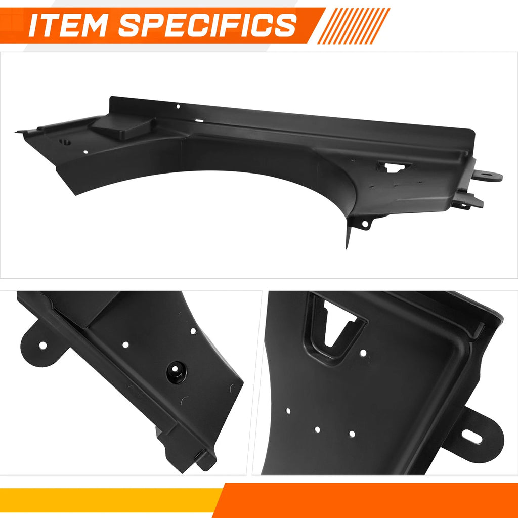 Rear View Center Mirror for Universal Fit (Clamp On Design)