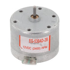 DC 12V Spindle Motor for Continuous Use (8.0g-cm Torque)