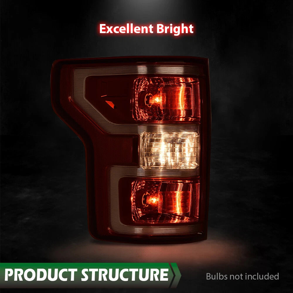 Left Side Rear Tail Light Brake Lamp for Ford F-150 (2018–2020)