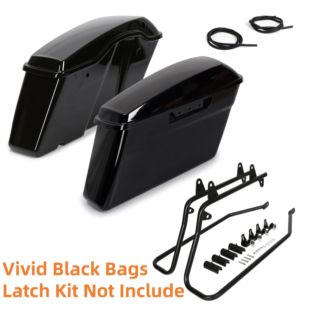 Hard Saddle Bag Conversion Brackets for Harley Davidson Softail (2018–2023)