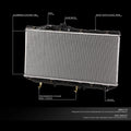 Factory Style Aluminum Core Radiator DPI 870 for Toyota Camry (1987–1991)
